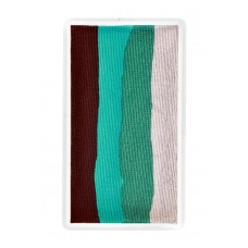 Splitcake Block 43323  28 gr.zwart/mint/m.groen/zilver 3